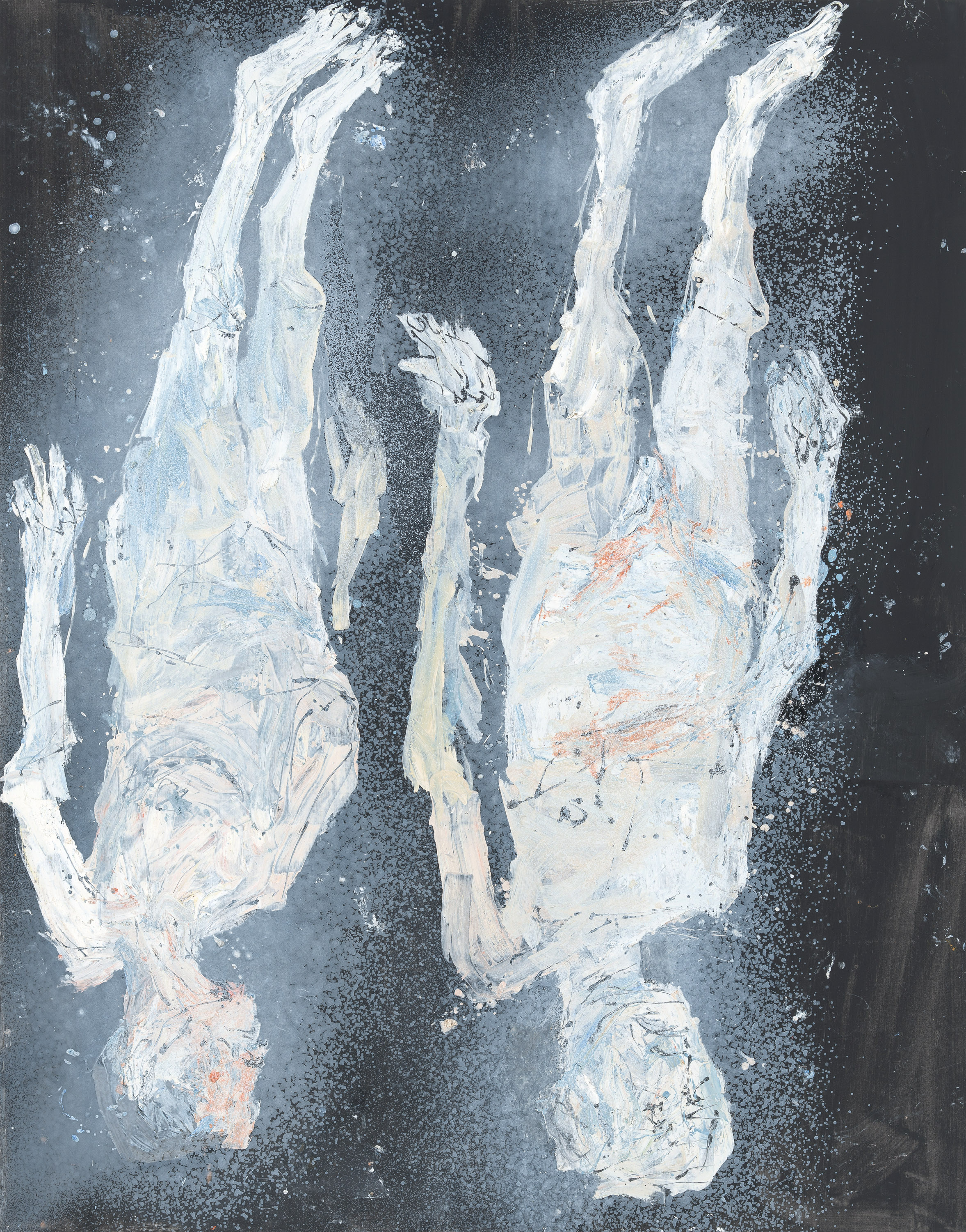 A look at the exhibition view: Baselitz. Nude Masters. Photo: KHM-Museumsverband